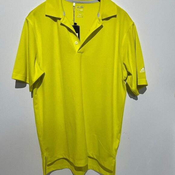 Adidas Other - Adidas Men's‎ Sunburst Climalite Textured Short Sleeve Golf Polo Shirt Small NWT